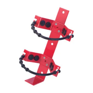 862 10 lb Rubber Strap Vehicle Bracket 5" to 7" Diameter Shells with Cords