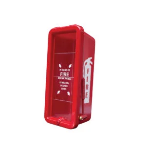 5 lb Red Plastic Fire Extinguisher Cabinet