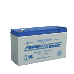 6V 12 Amp PS-6100 BAT-6V Power-Sonic Replacement Battery