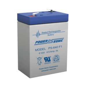 6V 4.5 Amp PS-640 Power-Sonic Replacement Battery