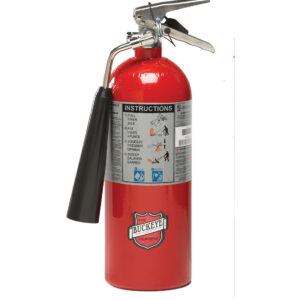 Buckeye 45100 5 lb CO2 Fire Extinguisher with Wall Hanger