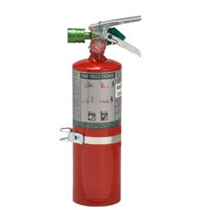 Buckeye 70550 5 lb Halotron Fire Extinguisher with Nozzle & Vehicle Bracket