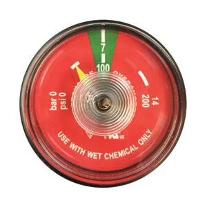 100 lb K Class Wet Chemical Gauge (5 pieces per pack)