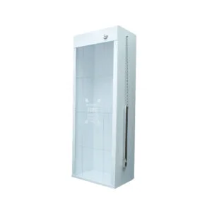 10 lb Metal Fire Extinguisher Cabinet with Metal Striker