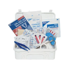 10 Person First Aid Kit - Plastic Kit