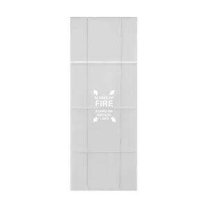 20 lb Metal Fire Extinguisher Cabinet Replacement Panel