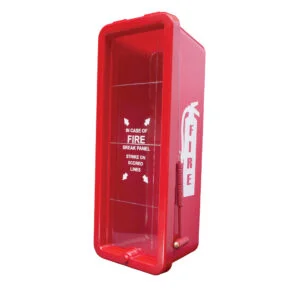 20 lb Red Plastic Fire Extinguisher Cabinet