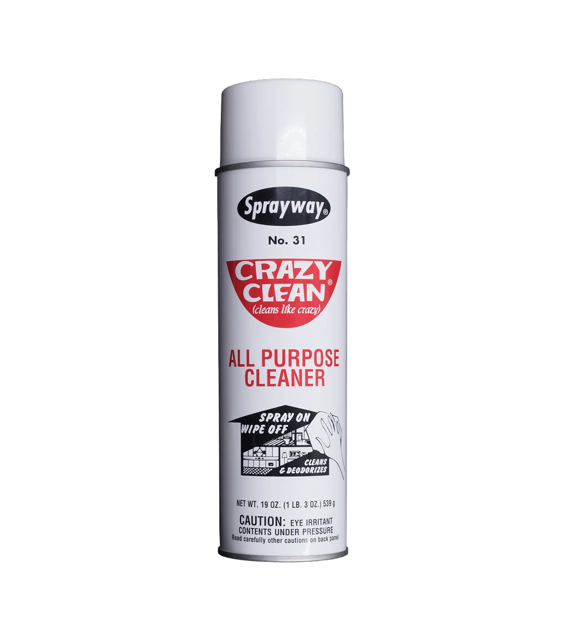 Crazy Clean Industrial Cleaner 19 oz. Aerosol - LPI Fire