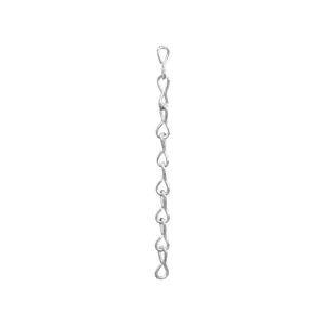 Metal 4" CHAIN for Locks and Sprinkler Signs (10 pieces per pack)