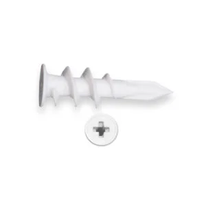 Plastic Self Drilling Anchors for Drywall (100 pieces per pack)