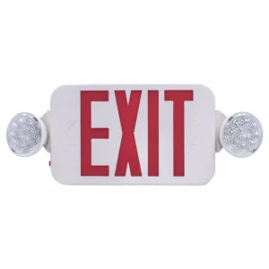 LED Exit Emergency Lighting Fixture