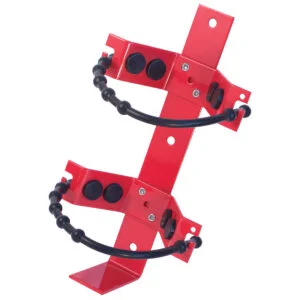 864 20 lb Rubber Strap Vehicle Bracket 7" to 8" Diameter Shells with Cords