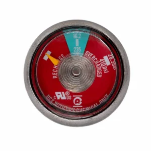235 PSI Dry Chemical Gauge (5 pieces per pack)
