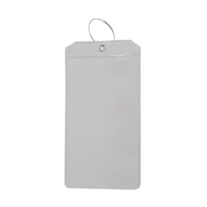 *NEW* Resealable Tag Cover – Metal Grommet - Wire Cable Ring (50 pieces per pack)